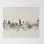 london england skyline Throw Blanket Gallery Image 2