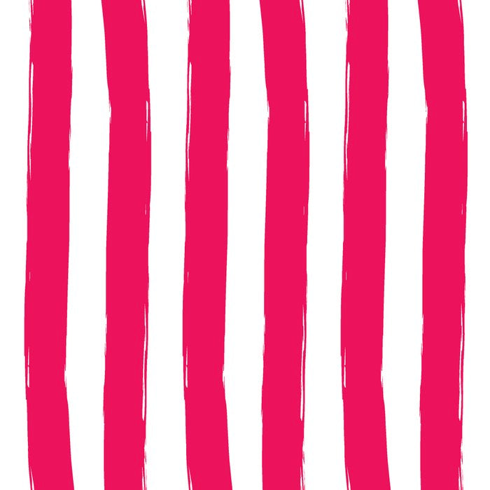 Red and White Cabana Stripes Palm Beach Preppy Coffee Mug Gallery Image 2