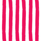 Red and White Cabana Stripes Palm Beach Preppy Coffee Mug Gallery Image 2