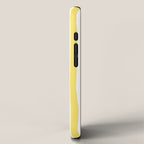 Yellow and White Cabana Stripes Palm Beach Preppy iPhone Case Gallery Image 2
