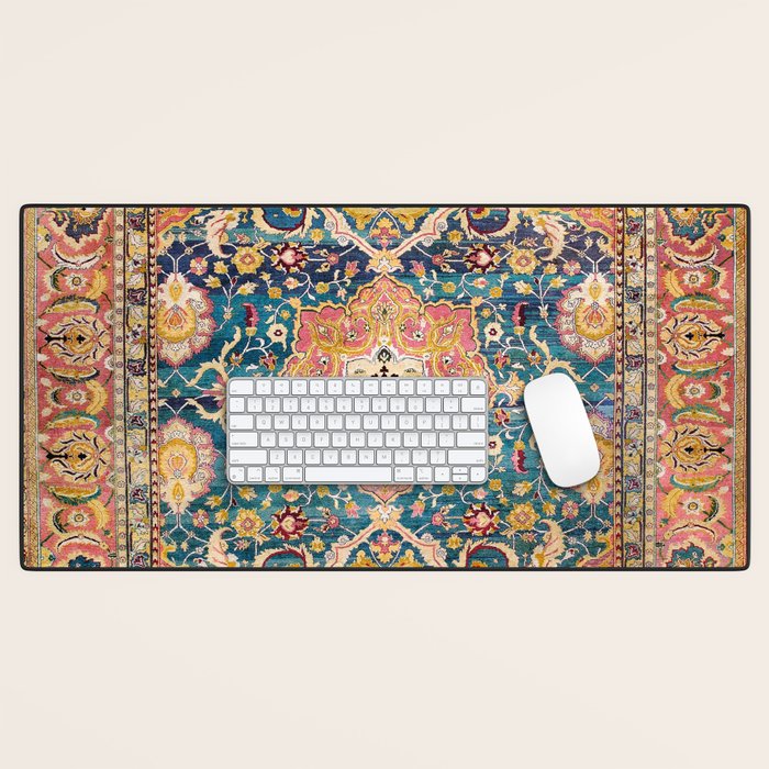 Amritsar Punjab North Indian Rug Print Desk Mat Gallery Image 1