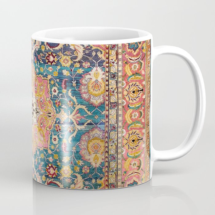 Amritsar Punjab North Indian Rug Print Coffee Mug Gallery Image 1