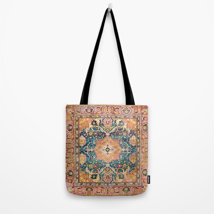 Amritsar Punjab North Indian Rug Print Tote Bag Gallery Image 2