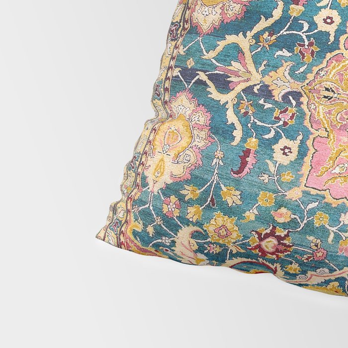Amritsar Punjab North Indian Rug Print Pillow Sham Gallery Image 4