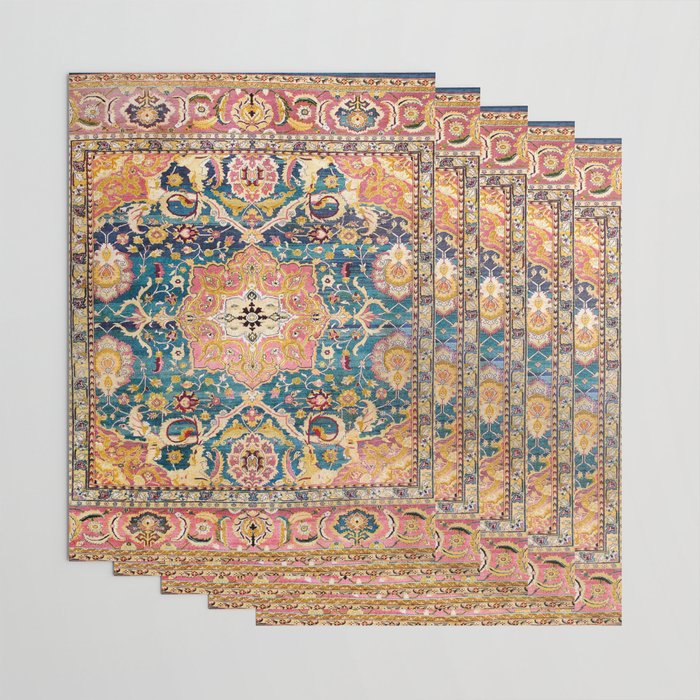 Amritsar Punjab North Indian Rug Print Wrapping Paper Gallery Image 3