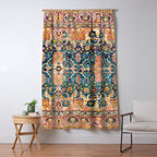 Amritsar Punjab North Indian Rug Print Window Curtain Gallery Image 5