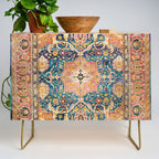 Amritsar Punjab North Indian Rug Print Credenza Gallery Image 1