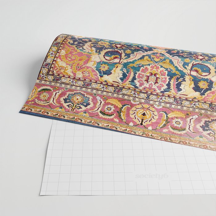 Amritsar Punjab North Indian Rug Print Wrapping Paper Gallery Image 2