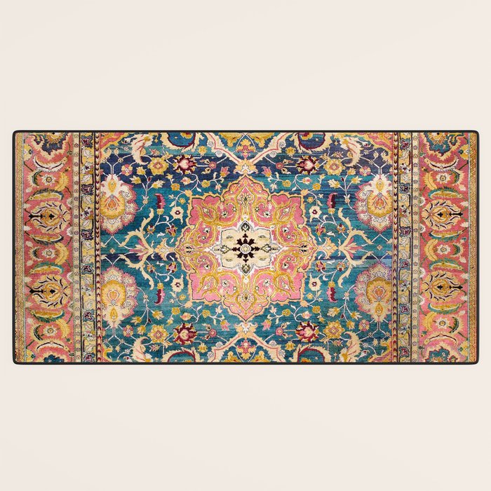 Amritsar Punjab North Indian Rug Print Desk Mat Gallery Image 3