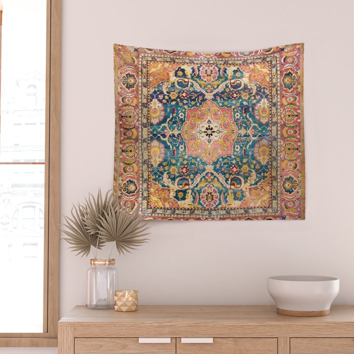 Amritsar Punjab North Indian Rug Print Wall Tapestry Gallery Image 2