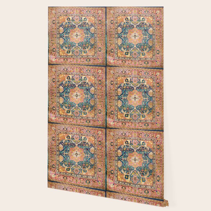 Amritsar Punjab North Indian Rug Print Wallpaper Gallery Image 2