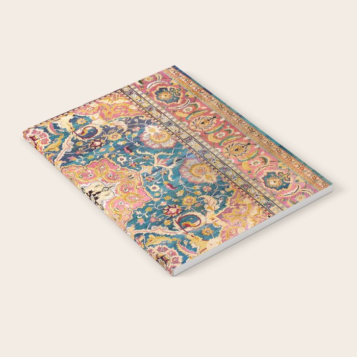 Amritsar Punjab North Indian Rug Print Notebook Gallery Image 2