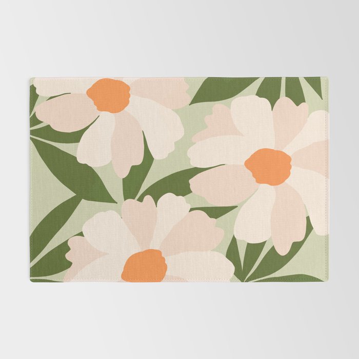Freya's flower - greenery Rug Gallery Image 2