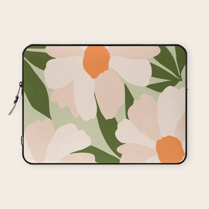 Freya's flower - greenery Laptop Sleeve Gallery Image 1