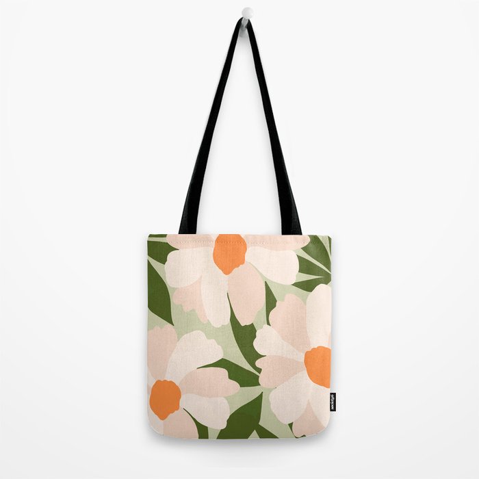 Freya's flower - greenery Tote Bag Gallery Image 2