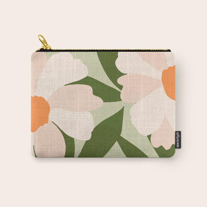 Freya's flower - greenery Carry All Pouch Gallery Image 1