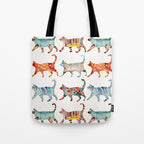 Cat Collection: Watercolor Tote Bag Gallery Image 1