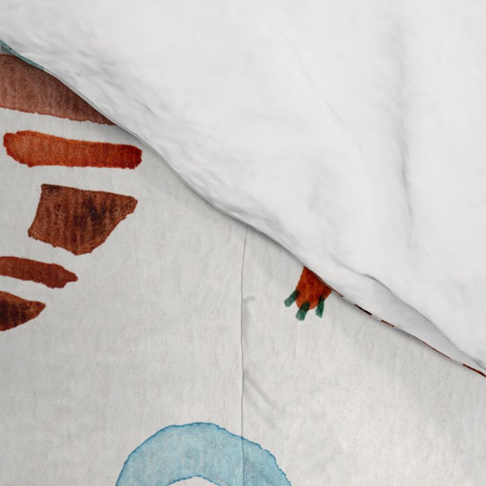 Cat Collection: Watercolor Comforter Gallery Image 4