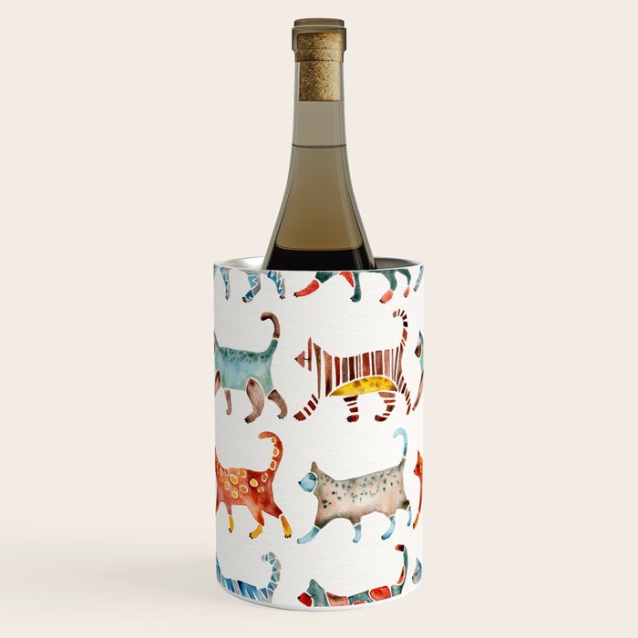 Cat Collection: Watercolor Wine Chiller Gallery Image 2