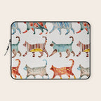 Cat Collection: Watercolor Laptop Sleeve Gallery Image 1