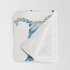 Cat Collection: Watercolor Throw Blanket Gallery Image 3