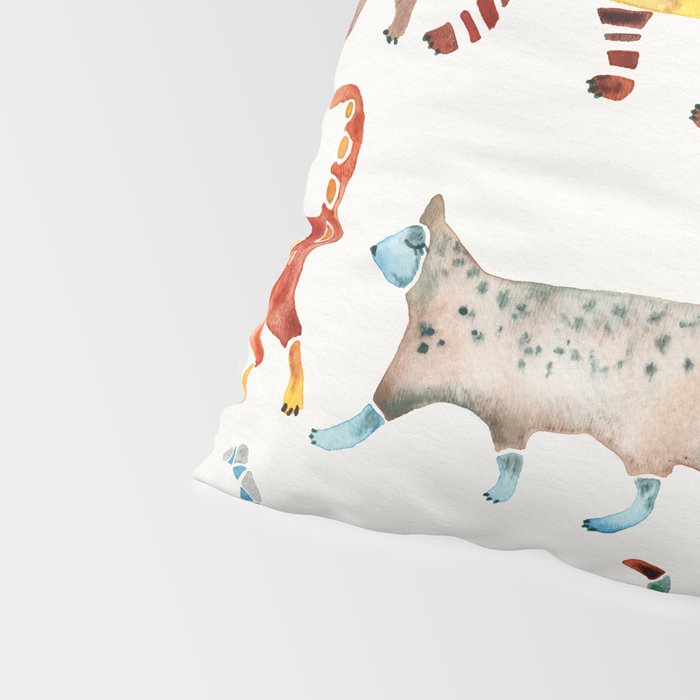 Cat Collection: Watercolor Pillow Sham Gallery Image 4