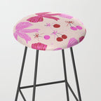Striped Bows with Cherries  Stool Gallery Image 2