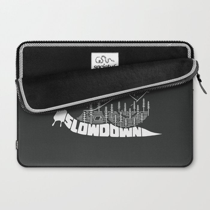 Slow down Laptop Sleeve Gallery Image 2