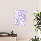 Pastel Purple Dripping Smiley Poster Gallery Image 2