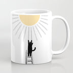 Cat Landscape 198: Making Sunshine Coffee Mug Gallery Image 1