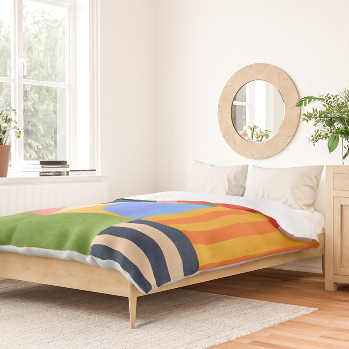 Geometric Shapes 148 Duvet Cover Gallery Image 2
