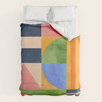 Geometric Shapes 148 Duvet Cover Gallery Image 6