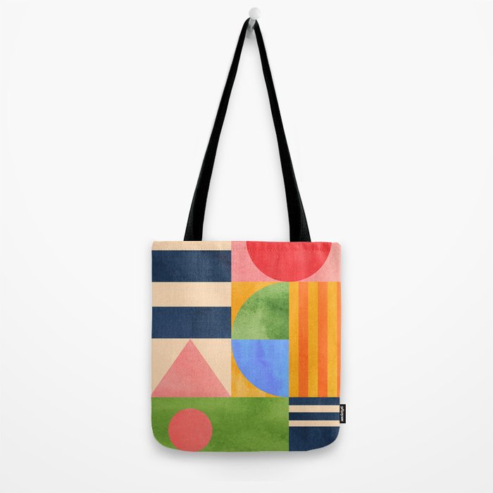 Geometric Shapes 148 Tote Bag Gallery Image 2