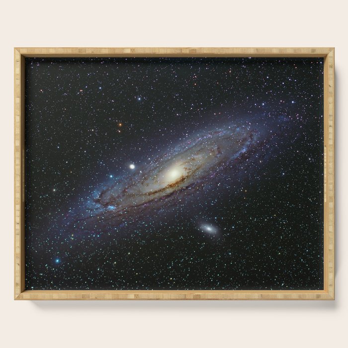 The Andromeda Galaxy Serving Tray Gallery Image 1