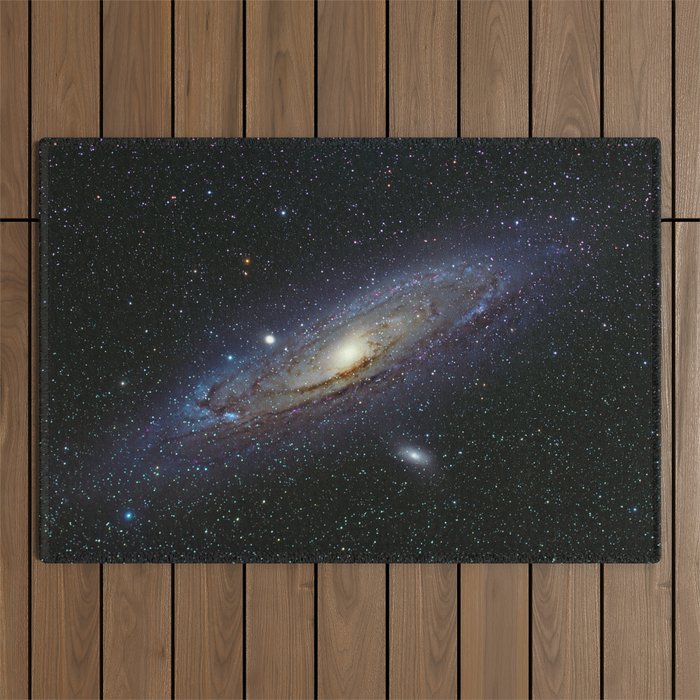 The Andromeda Galaxy Outdoor Rug Gallery Image 1