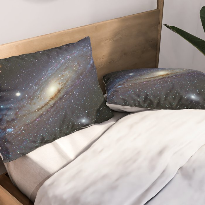 The Andromeda Galaxy Pillow Sham Gallery Image 2