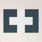 Swiss Cross Storm Welcome Mat Gallery Image 1