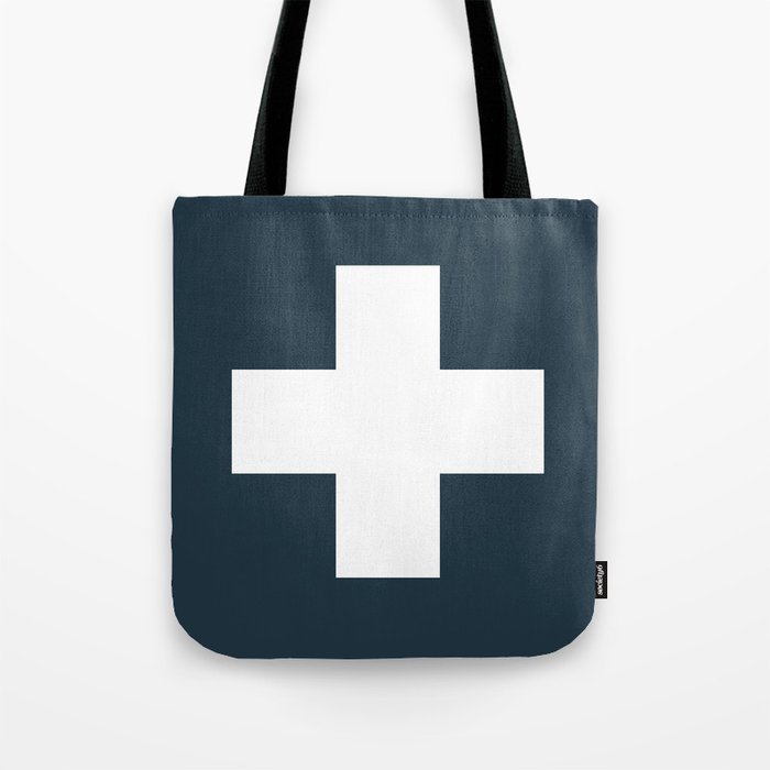 Swiss Cross Storm Tote Bag Gallery Image 1
