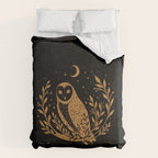 Owl Moon - Gold Comforter Gallery Image 6