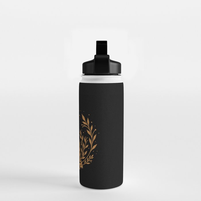 Owl Moon - Gold Water Bottle Gallery Image 2