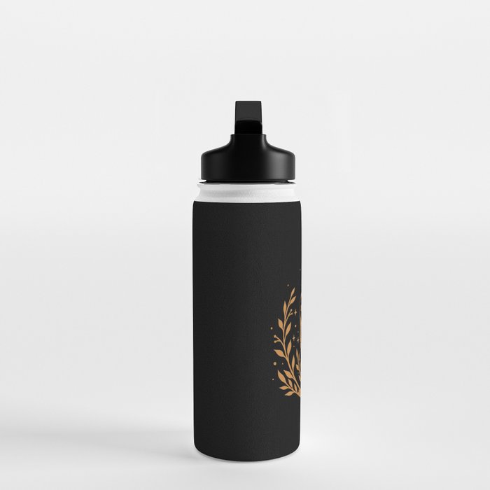 Owl Moon - Gold Water Bottle Gallery Image 3