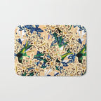 Vintage Exotic Garden Bath Mat Gallery Image 1
