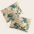 Vintage Exotic Garden Pillow Sham Gallery Image 3