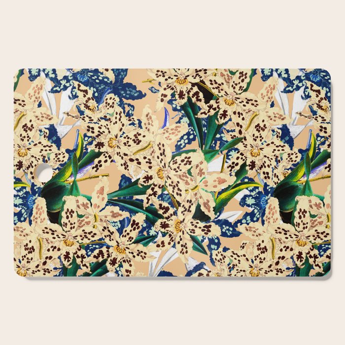 Vintage Exotic Garden Cutting Board Gallery Image 1