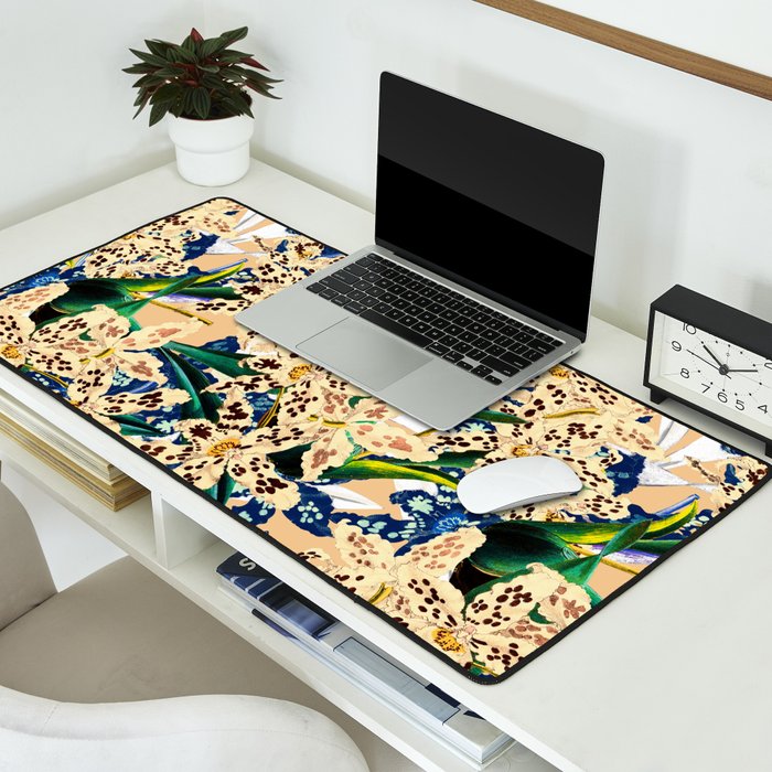 Vintage Exotic Garden Desk Mat Gallery Image 2