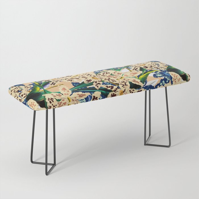 Vintage Exotic Garden Bench Gallery Image 1