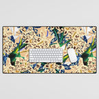 Vintage Exotic Garden Desk Mat Gallery Image 1