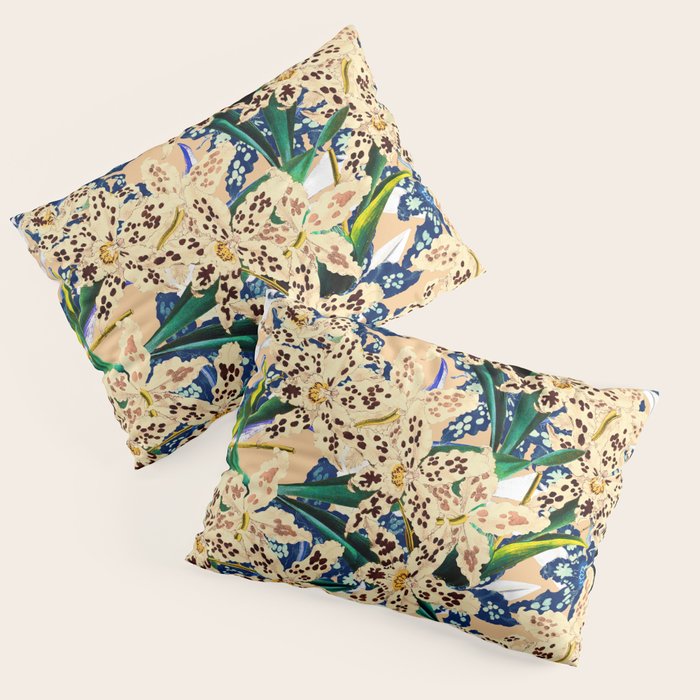 Vintage Exotic Garden Pillow Sham Gallery Image 1