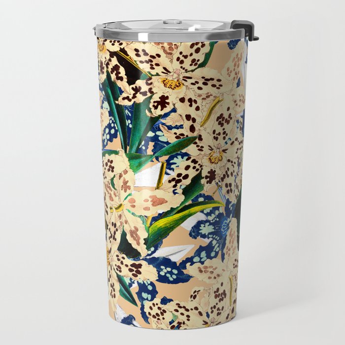 Vintage Exotic Garden Travel Mug Gallery Image 2