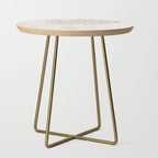 Woman with Flowers Minimal Line III Side Table Gallery Image 1
